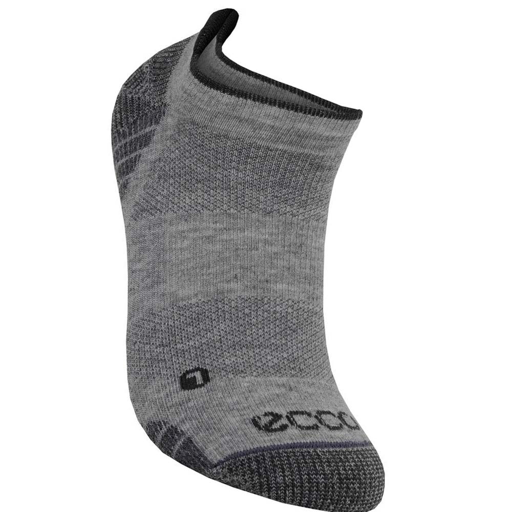 Men\'s Ecco Golf Low-cut Socks Silver | Canada 838UZG